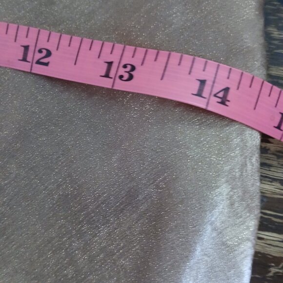 Lucy Paris NWT Glittery Gold Katianna Maxi Skirt Women's Medium - Picture 3 of 10